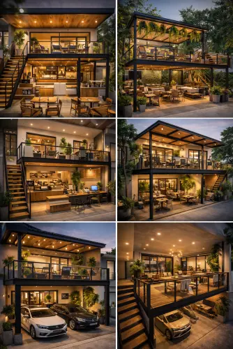 Mezannine Cafe Modern di Cengkareng
