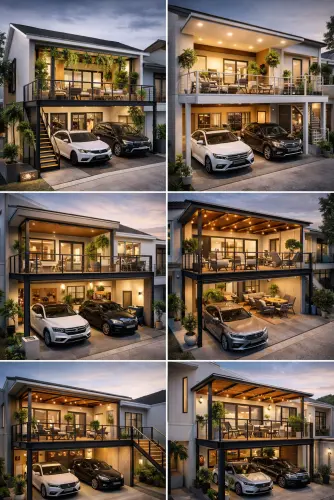Mezannine Teras Rumah Keren di Cengkareng